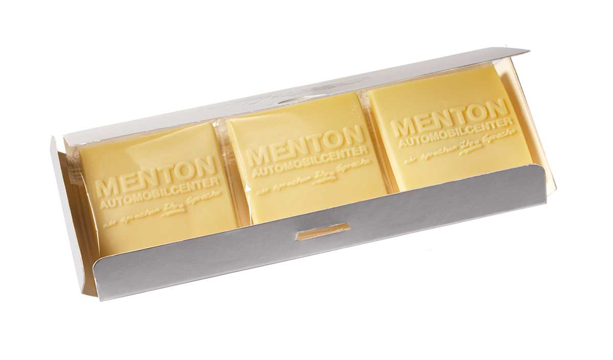 Bespoke chocolate gold bars midi, 50g